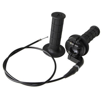 Throttle Cable Handle Grip Casing Set Compatible with Honda XR50 CRF50 XR70 CRF70 Bike