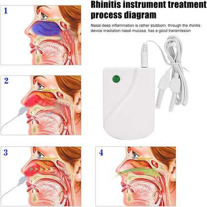 Allergic For Nose Rhinitis Care Red Light Nasal Therapy Instrument RespiRelief