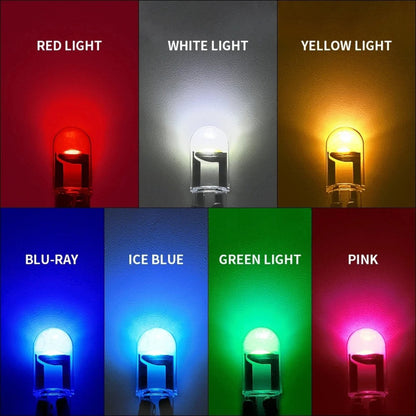 10X White T10 194 168 W5W COB Waterproof Bright Wedge Interior LED Light Bulb