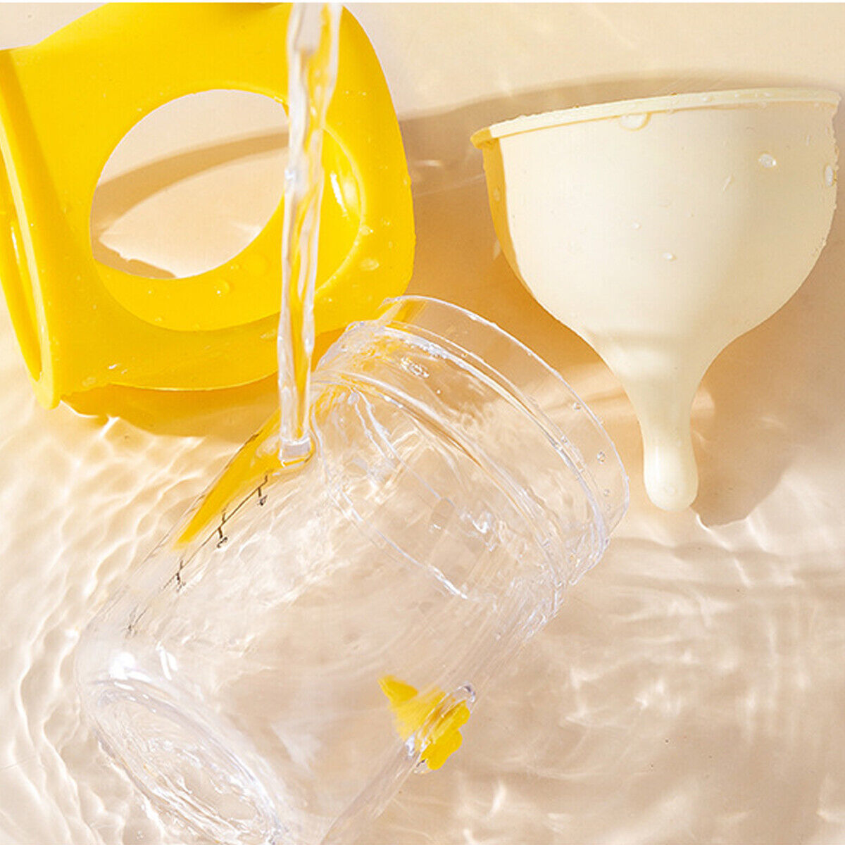 Silicone Pet Feeding Bottle Puppy Kitten Baby Milk Dispenser Scale Bpa Free Care