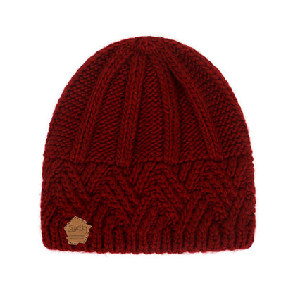 Women Winter Warm Slouch Bubble Beanie Hat Comfy Thermal Knitted Crochet Cap