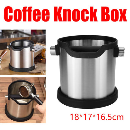 304 Stainless Steel Coffee Grounds Knock Box For Semi Automatic Espresso Machine