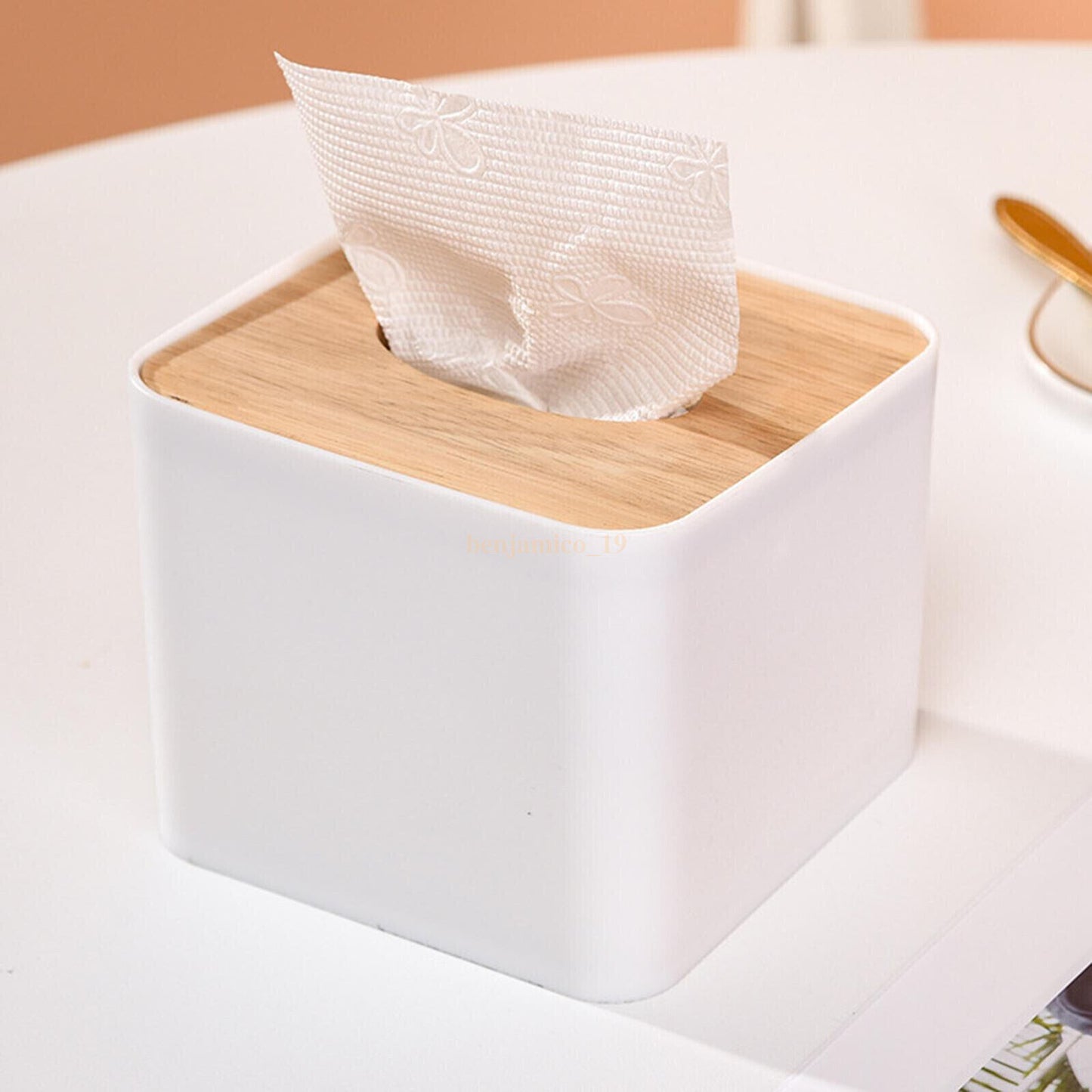 NEW HOT Square Tissue Box Cover - Stylish Cube Tissue Box Holder | Bnb Supplies