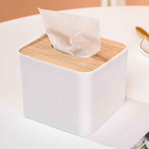 NEW HOT Square Tissue Box Cover - Stylish Cube Tissue Box Holder | Bnb Supplies