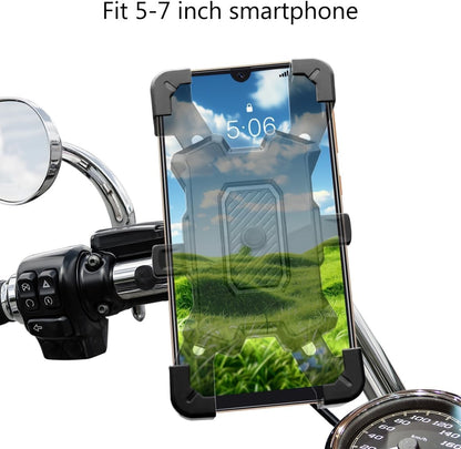 360° Rotation Mobile Phone Holder Handlebar Mount For Motorcycle Bicycle Bike