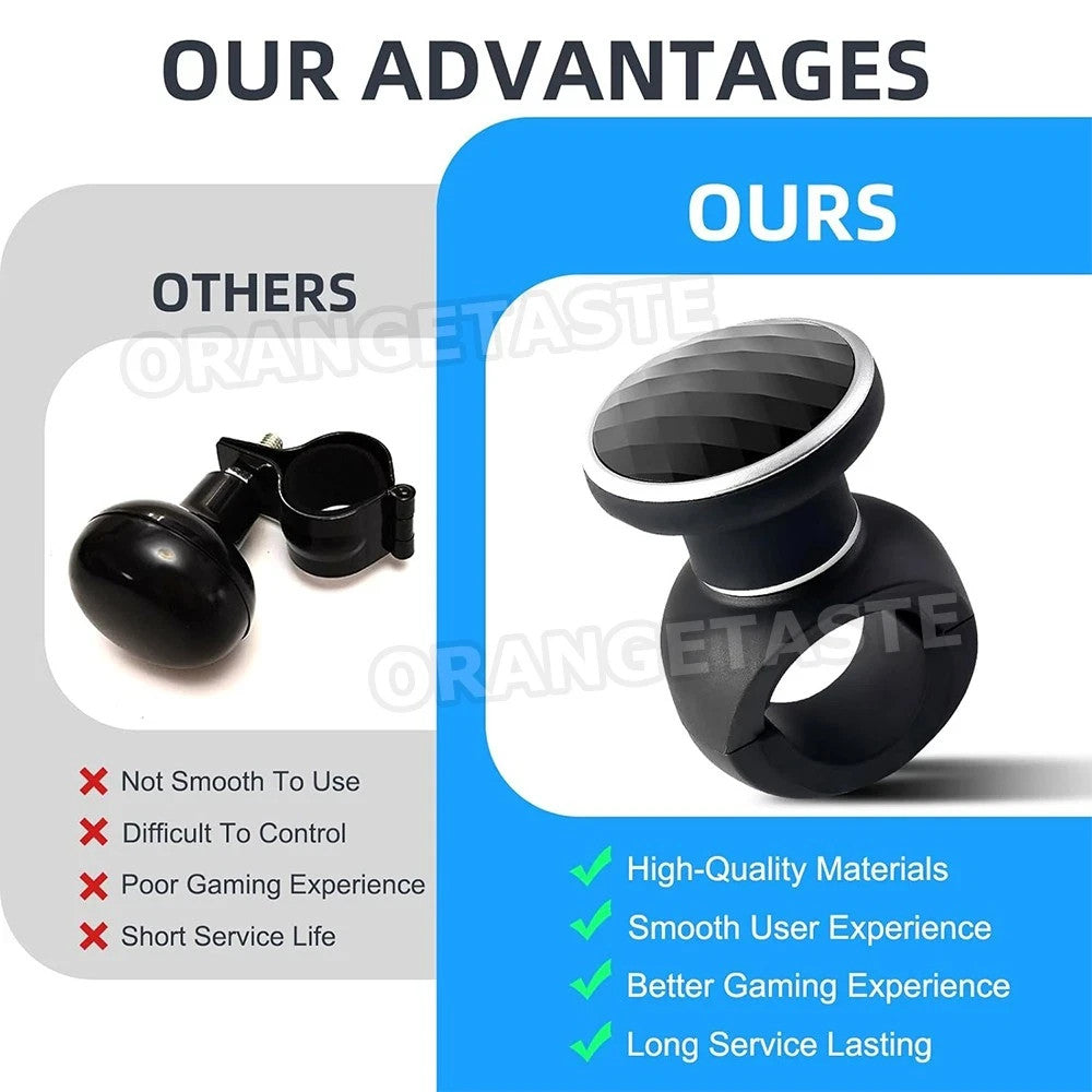 Universal Car Steering Wheel Handle Knob Aid Car Truck Booster Ball Spinner Knob