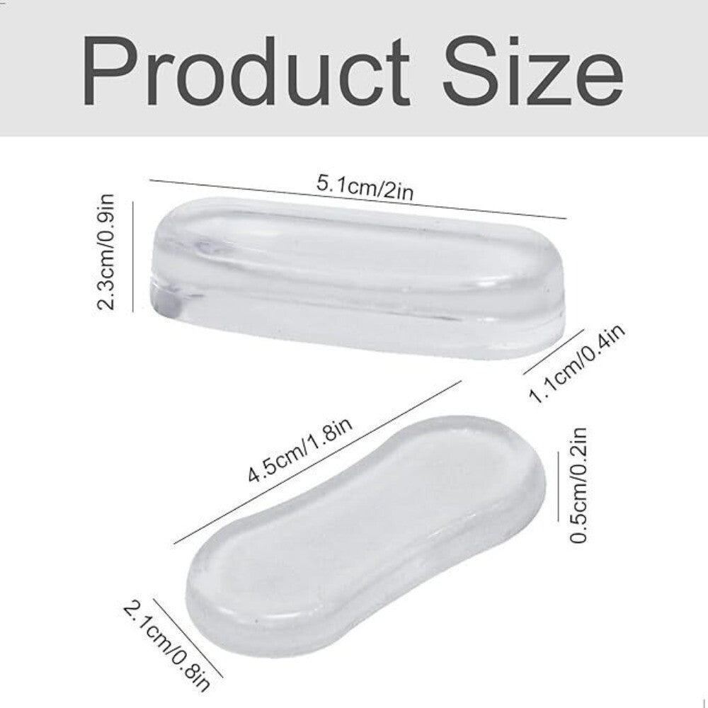 5Pcs Silicone Toilet Seat Buffer Pad Replacement Toilet Seat Bumper – Compatible with Seat