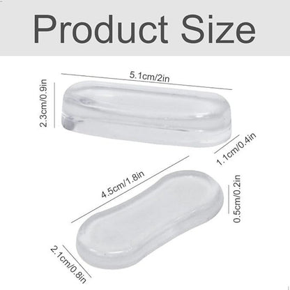 5Pcs Silicone Toilet Seat Buffer Pad Replacement Toilet Seat Bumper – Compatible with Seat