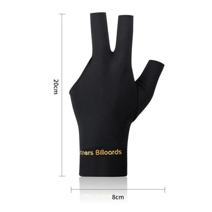 Breathable Snooker Glove Three Fingers Billiard Training Glove Billiard Glove