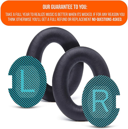 Replacement Ear Pads Cushions Compatible with Bose QuietComfort 45 35 QC35 II QC25 QC15 AE2