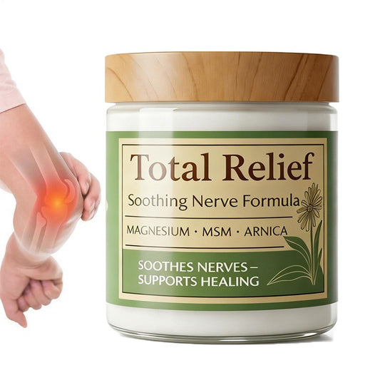 Total Relief Magnesium Cream Nerve Relief Magnesium FastAbsorbing Soothing Cream