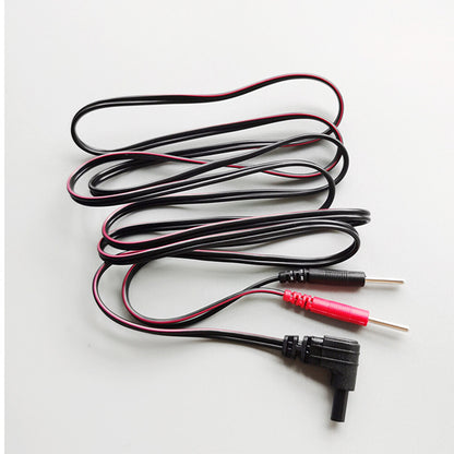 2 Sets Replacement Electrode Wire Leads Cables For Tens Machine Fits 2.0mm Pin