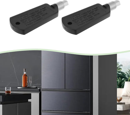 SING F LTD 2Pcs Mini Fridge Key Lock Freezer Door Key Replacement Pentagonal ...