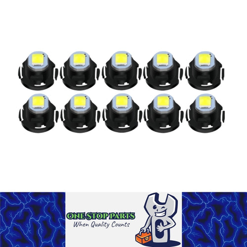 10 x T4.7 Neo 12mm 3030smd 12v Red Dash illumination LEDs T5 Red (10pcs)