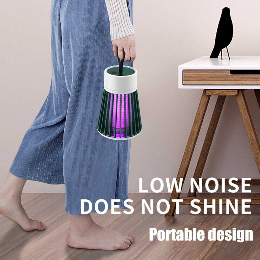 Electric Mosquito Killer Lamp Insect Catcher Fly Bug Zapper Trap LED UV Mozzie