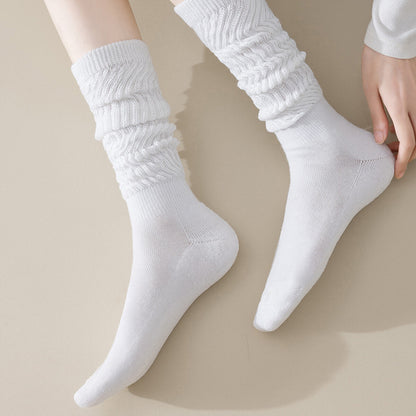 3Pairs Warm Calf Sock Stack Stockings Winter Fall Over Knee High Thick Socks Set