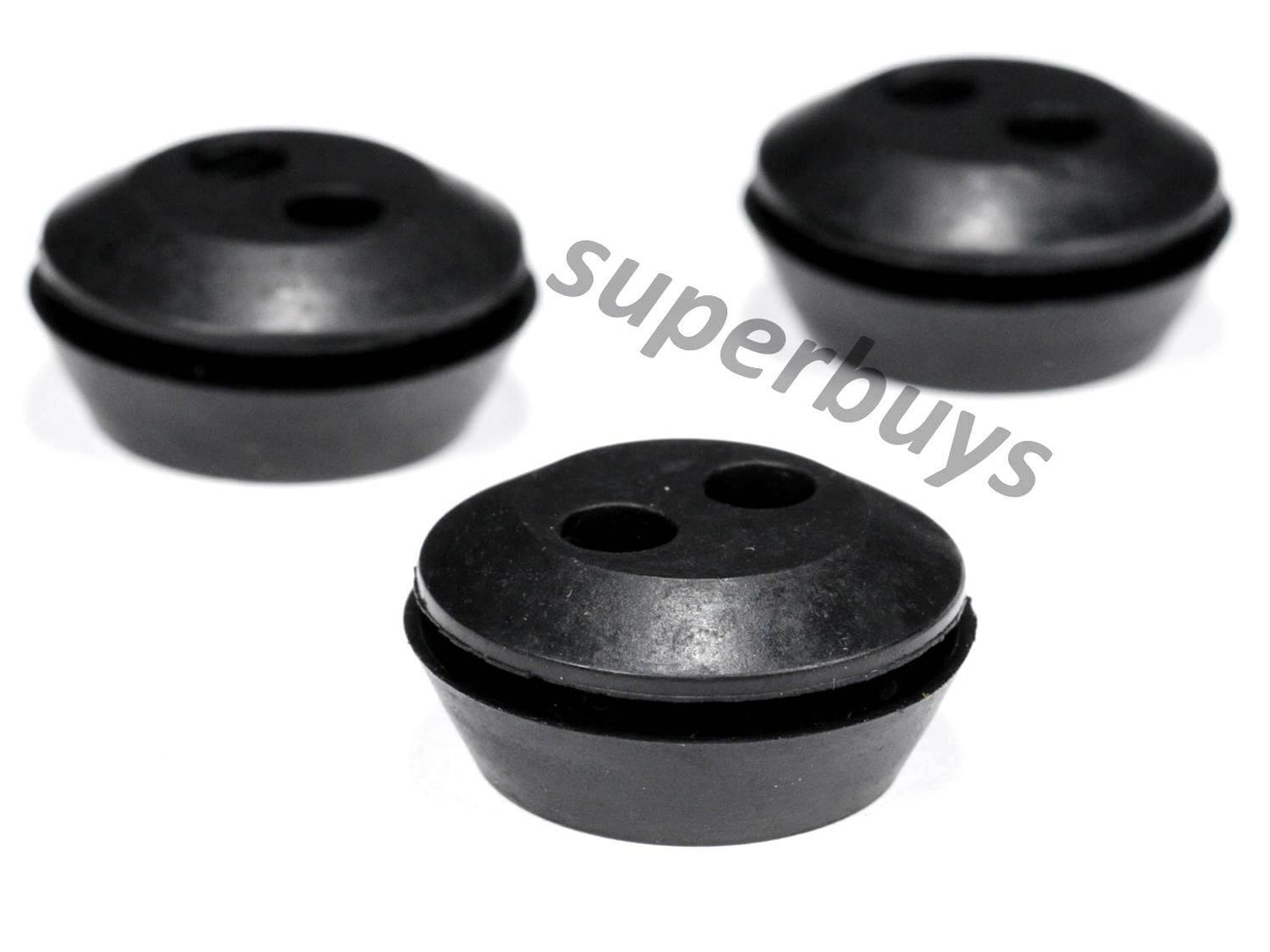 3pcs Rubber Fuel Line Grommets Pipe Washer Whipper Snipper Hose Trimmer Cutter