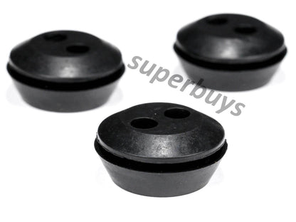 3pcs Rubber Fuel Line Grommets Pipe Washer Whipper Snipper Hose Trimmer Cutter