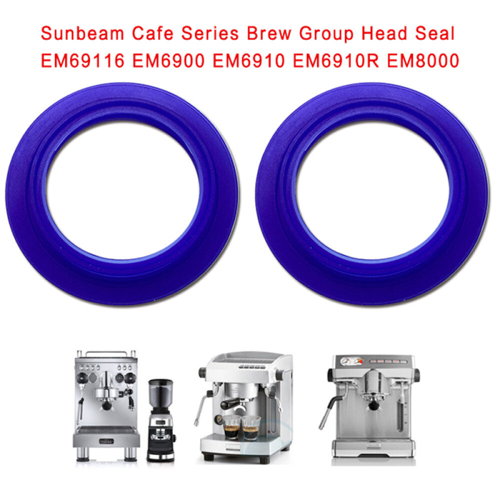 2X Brew Group Head Seal For Sunbeam Cafe EM69116 EM6900 EM6910 EM6910R EM8000