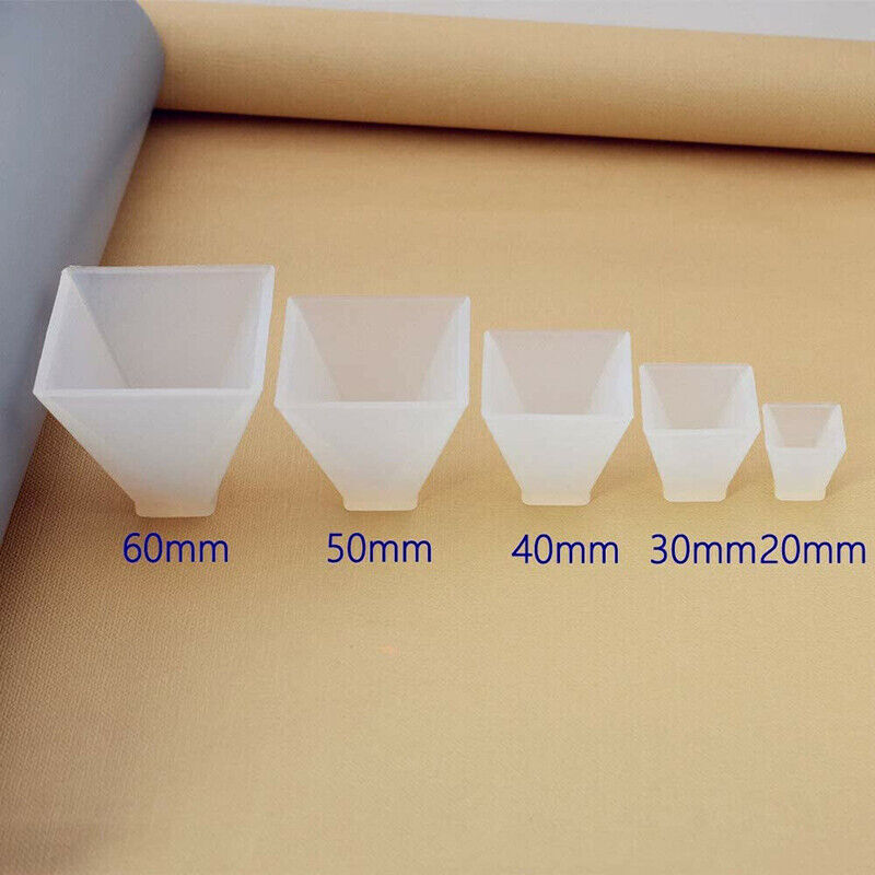 Pyramid Silicone Mold Epoxy Resin Jewelry Making Mould Pendant Craft DIY Supply