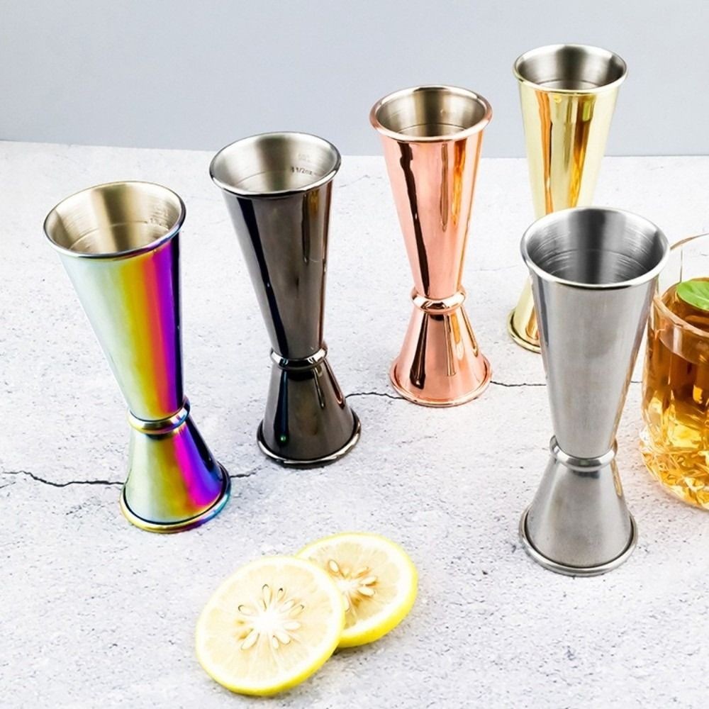 Stainless Steel Jigger Double Shot Drink Spirit Measure Cocktail Measure 30/60ml