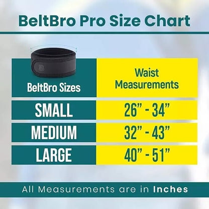 2PC BeltBro No Buckle Elastic Belt Comfort Adjustable Belt Loops For Men Women