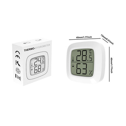 4x Mini Digital Thermometer Hygrometer LCD Temperature Humidity Meter Indoor