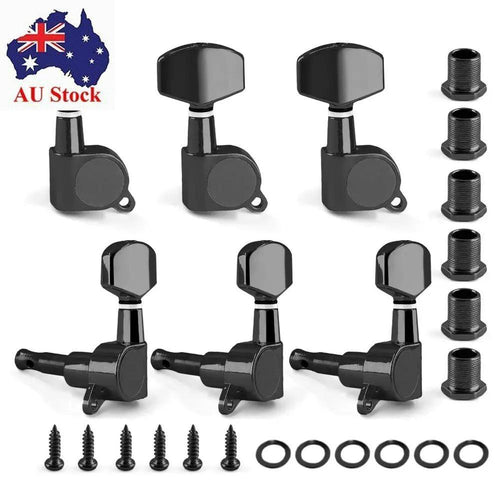 Metal Guitar String Tuning Pegs Locking Tuners  Stringed Instruments