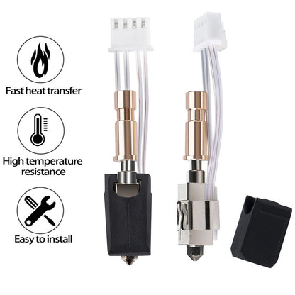 Upgraded For Anycubic Kobra S1/S1 Combo Hotend + 0.4 Hardened Steel Nozzle