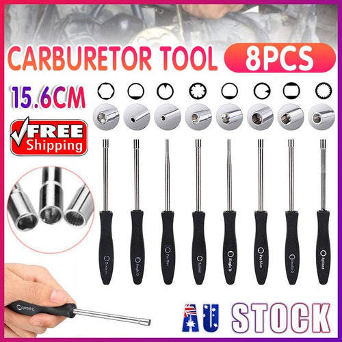 10/6pcs Carburetor Adjustment Tools Multi-head Tune-up Screwdriver Set Car Repair Motorcycle Accessories for Chainsaw Trimmer