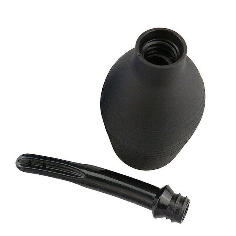 Anal/Vaginal Rectal Cleaner Enema Bulb Douche Vaginal Syringe Silicone Douche AU