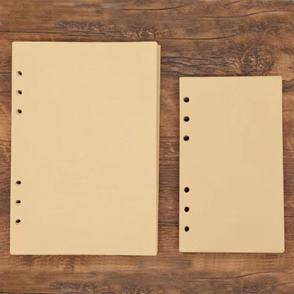 80Sheets A5/A6/A7 Notebook Refill Paper 6-hole Binder Inner Page  Students