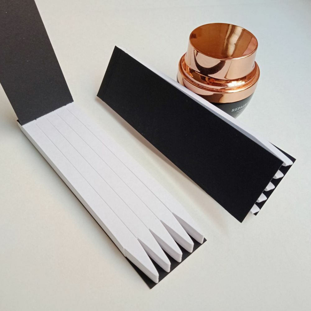 100Pcs Oils Testing Strip Aromatherapy Tester Paper Perfume Test Paper Strips