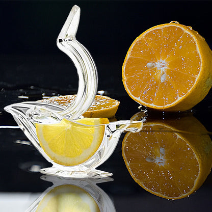 Bird Lemon Wedge Squeezer, Bird Lemon Squeezer, Acrylic Manual Lemon Slice Squee