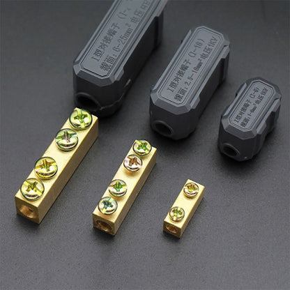 High Power Quick Terminal Block Conductor Brass Wire Connector  Electrical