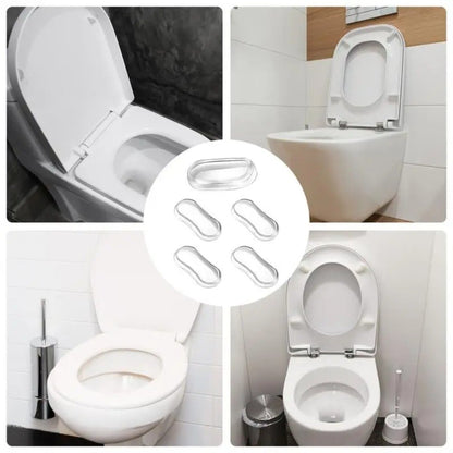 5Pcs Silicone Toilet Seat Buffer Pad Replacement Toilet Seat Bumper – Compatible with Seat