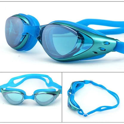 NEW Adult Optical Swim Goggles Prescription Swimming Glasses -1.0 to -10.0 AU