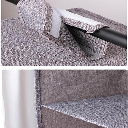 3/4/5 Layer Hanging Organiser Clothes Storage Wardrobe Garment Shelves Shoe Tidy