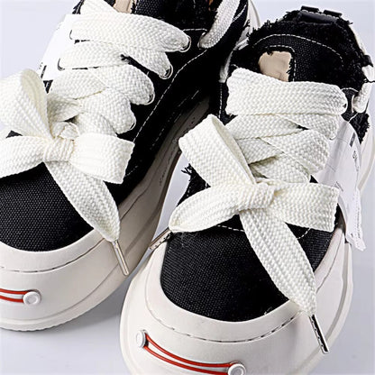 Flat Shoes Extra Wide Shoelaces 2CM shoestring Shoe Laces  Shoes Accessories