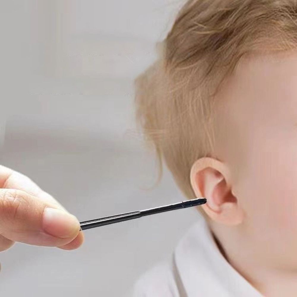 20/40/60/100Pcs Self-adhesive Sticky Ear Stick  for Ear Canal Cleaning Tools