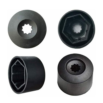 20pcs Wheel Bolt Nut Caps Covers Compatible with Volkswagen VW Golf Bora Passat Jetta 17mm
