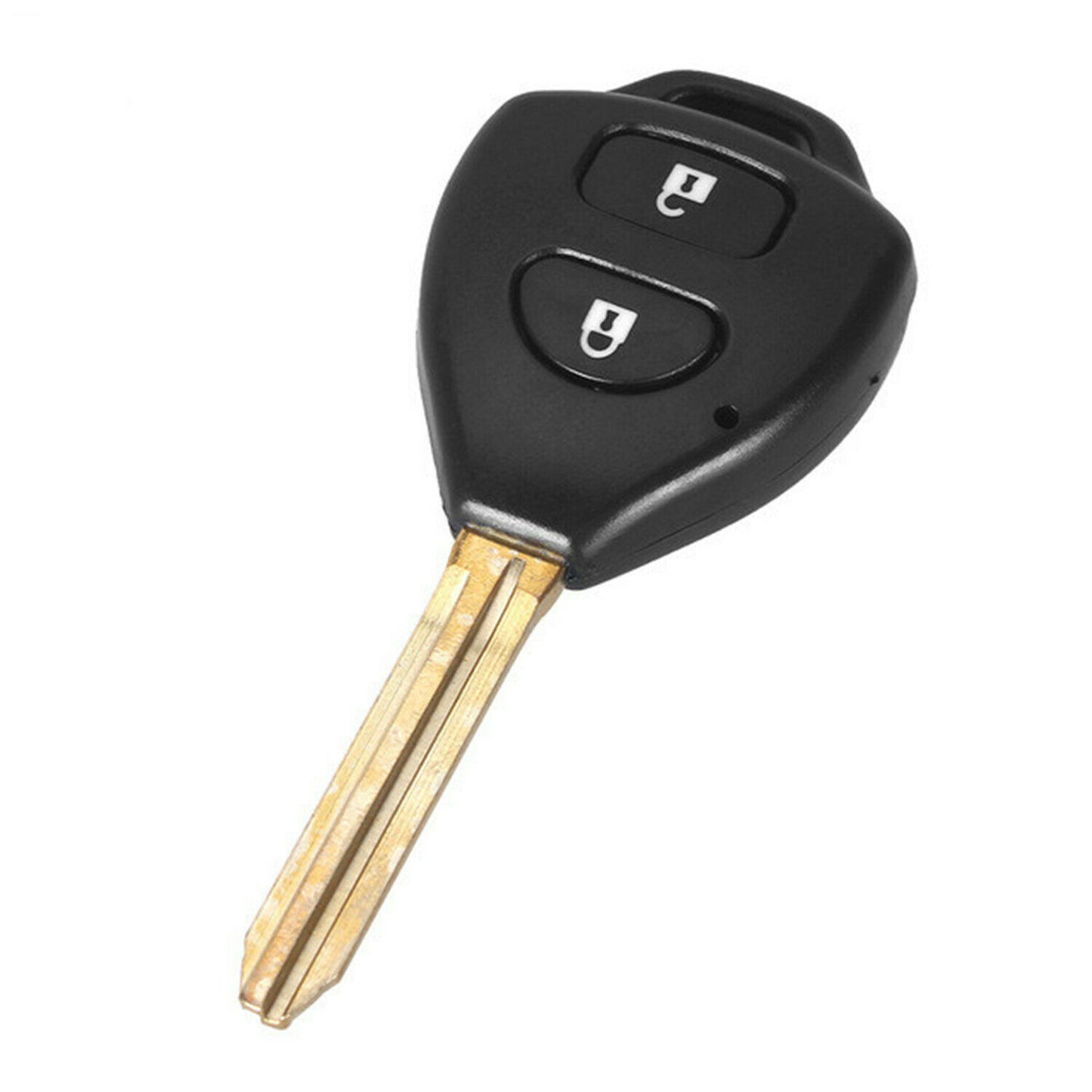 2 Btn Remote Key Fob Shell Compatible with Toyota Rav4 Corolla Camry Yaris For Hilux