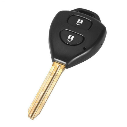2 Btn Remote Key Fob Shell Compatible with Toyota Rav4 Corolla Camry Yaris For Hilux