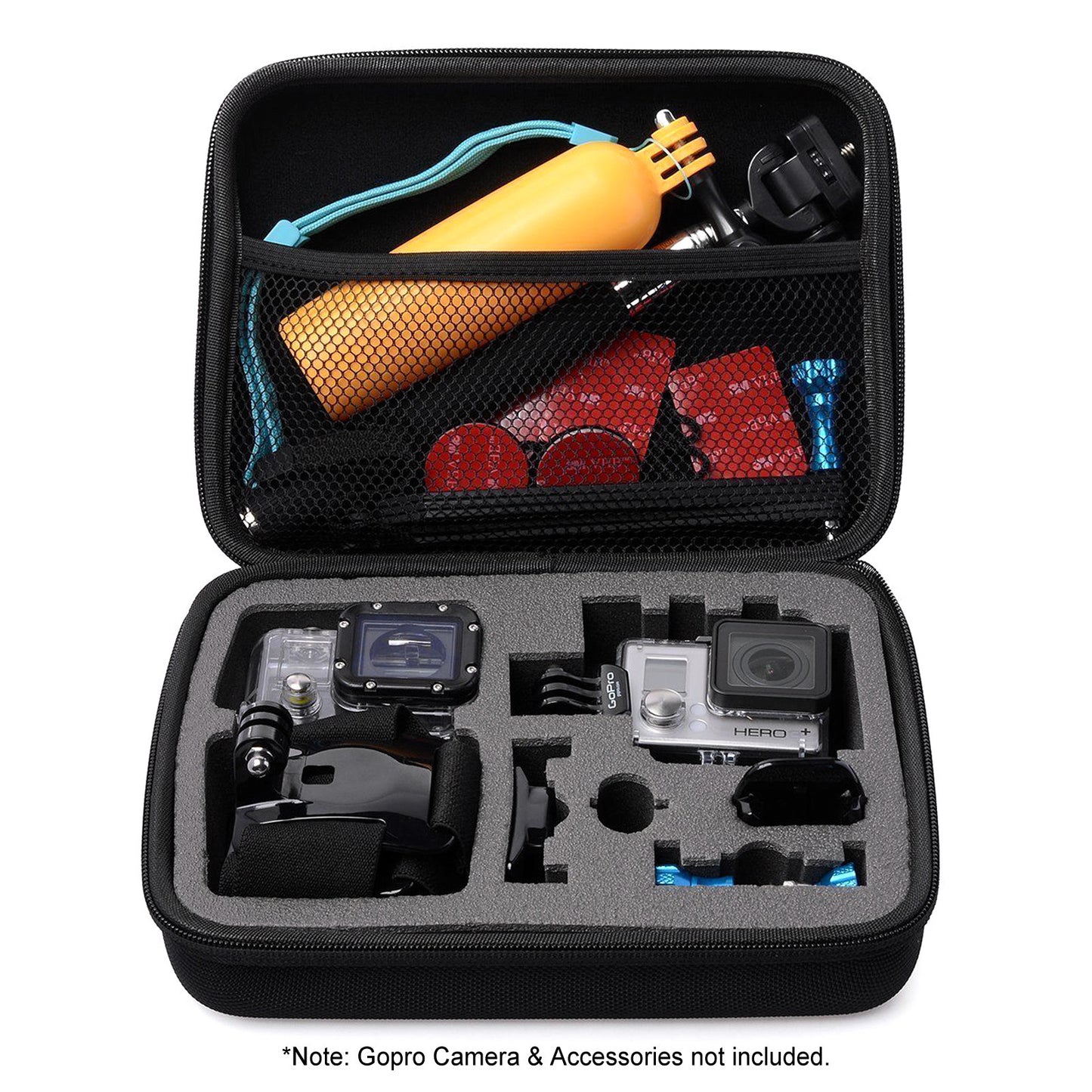 Medium Travel Storage Carry Hard Bag Case Compatible with GoPro HERO 11 10 9 8 7 6 5 Camera