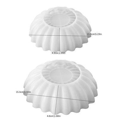 3D Storage Box Silicone Mold Lace Bowl Resin Mold Plaster Mold  Home Decor