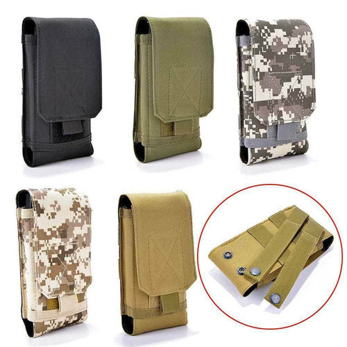 Tactical Molle Cell Phone Pouch Case Waist Belt Pack Utility ID Card Holder Bag'