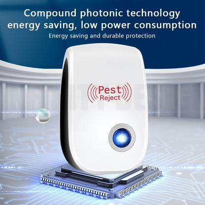 2/4 Pest Repeller Ultrasonic Electronic Mouse Rat Mosquito Insect Rodent Control