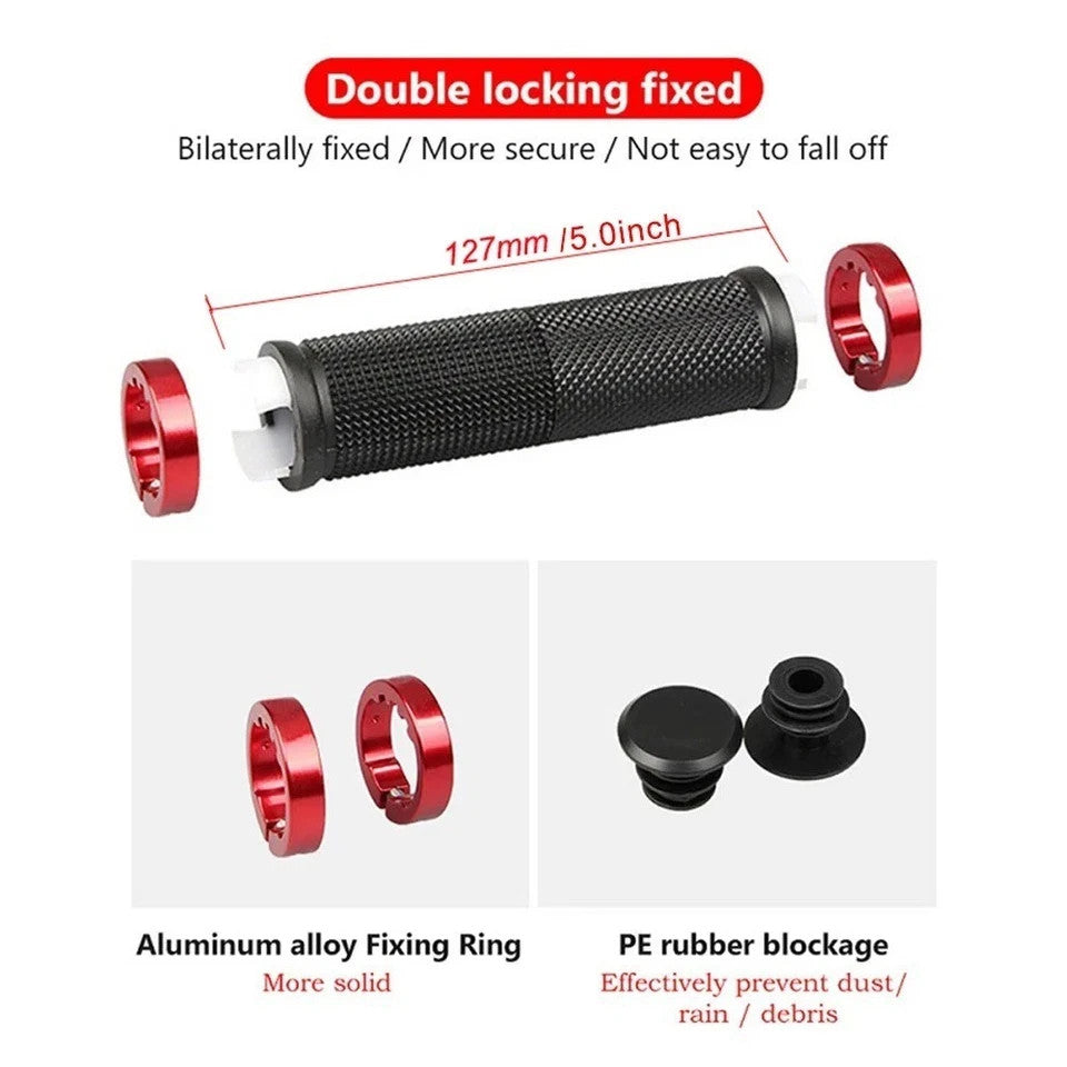 Rubber Grips for BMX MTB Cycle Road Mountain Bike Scooter Bicycle Handle Bar