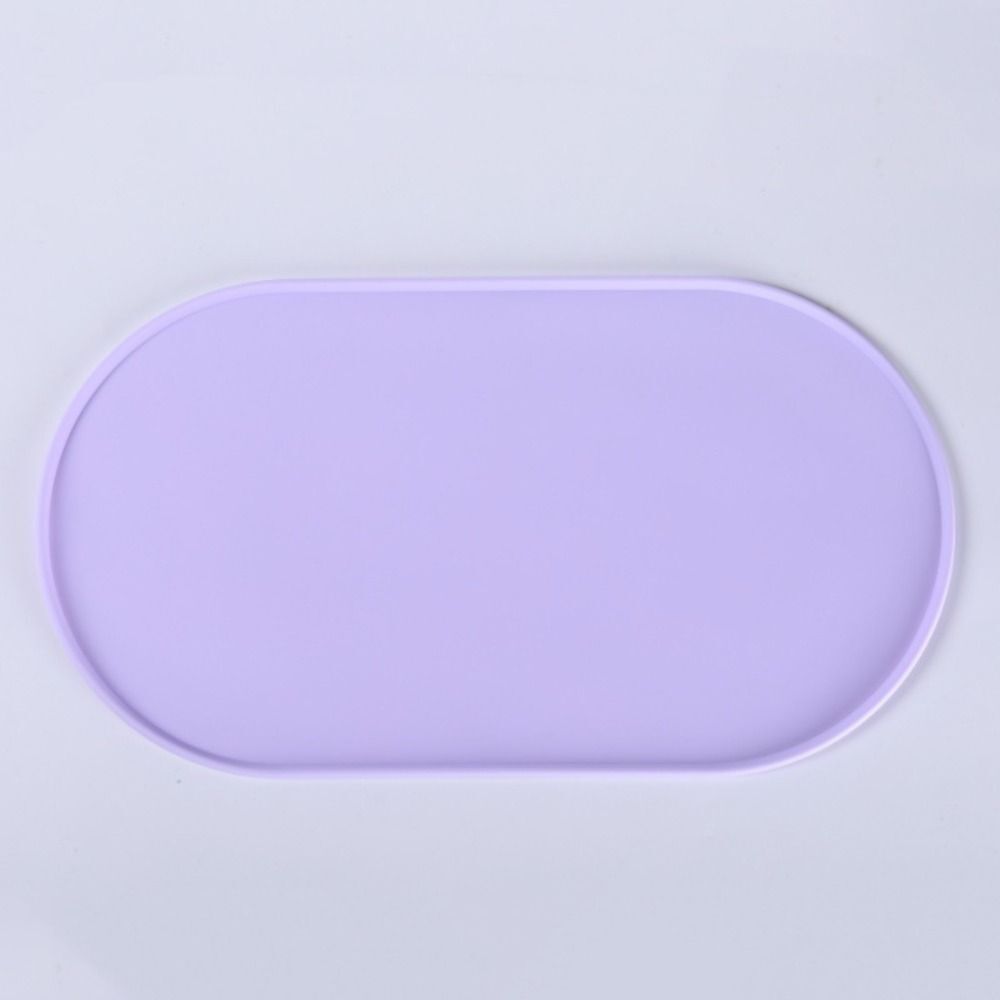 Silicone Pet Feeding Food Mat Waterproof Non-slip Dog Cat Bowl Placemat Mat Tray