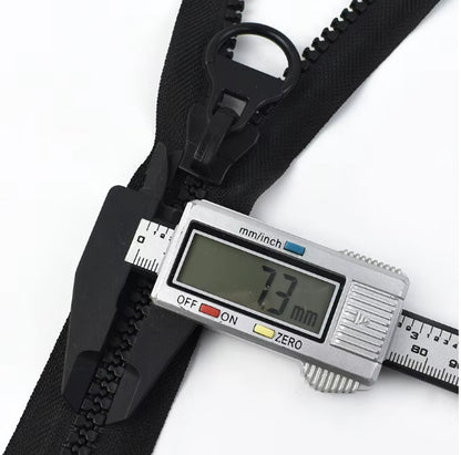 60cm-300cm Long Zips Heavy Duty #8 Open End Zipper for Down Jacket Coat DIY